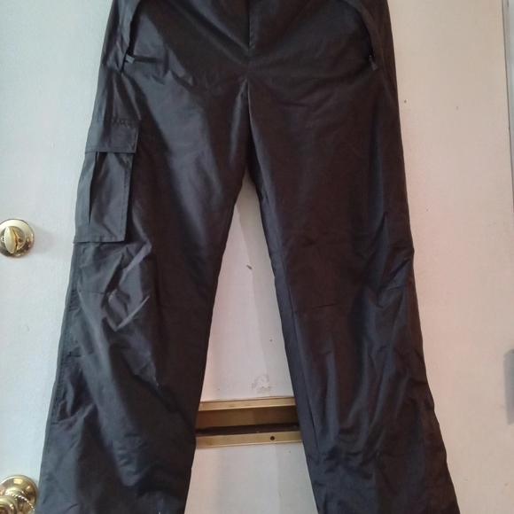Men's Charcoal Cargo Pants - Picture 1 of 7